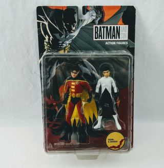 Rare Batman And Son Robin & Damian Action Figure 2 Pack Dc Direct