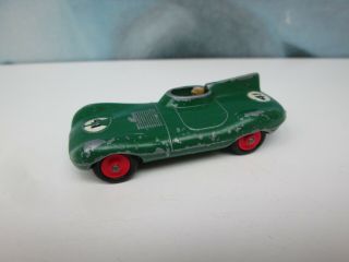 Matchbox/ Lesney 41b Jaguar (d) Type Green - Red Hubs / Black Tyres - 41