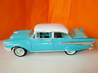 Dcp Highway 61 1957 Chevy Bel Air Limited Edition 1:18 Diecast No Box