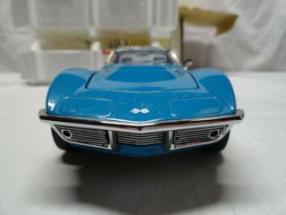 B11rh87 Franklin 1968 Blue Chevrolet Corvette 427 L88 Sting Ray Coupe