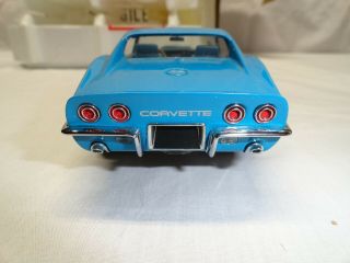 B11RH87 Franklin 1968 Blue Chevrolet Corvette 427 L88 Sting Ray Coupe 3