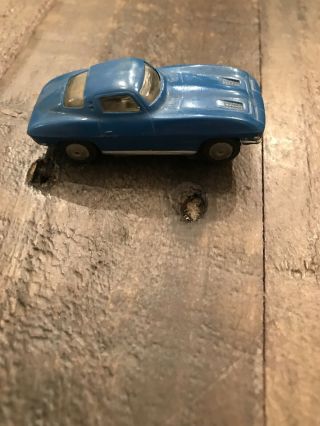 Vintage Lionel Corvette Blue Ho Slot Car