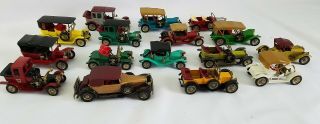 16 Matchbox Die Cast Models Of Yesteryear Cars By Lesney