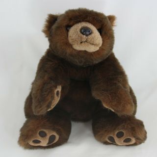 Ty Classic Beanie Babies Brown Sable Bear Paws Plush Stuffed Animal 1996