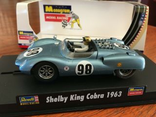1/32 Revell Monogram 1963 Shelby King Cobra Dave Mcdonald Cooper Monaco Usrrc