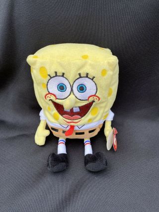 Ty Beanie Baby Spongebob Squarepants,  Nwt,  Nickelodeon