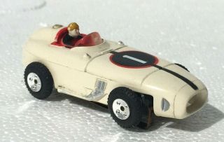 Rare All White Indianapolis Racer Thunderjet Slot Car 1359 By Aurora