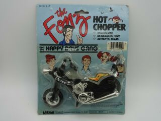 Larami " Tv Happy Days " The Fonz Hot Chopper Motorcycle - Mip