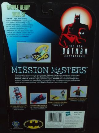 1999 Hasbro DC The Batman Adventures Rumble Ready Riddler 64379 2