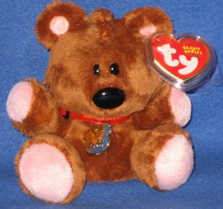 Ty Pooky The Bear Beanie Baby - With Tags -