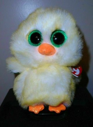 - Ty Beanie Boos - Lemon Drop The Easter Baby Chick (6 Inch) 2020 Nwt 