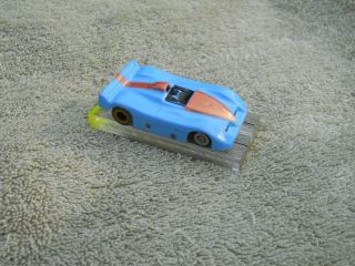 Aurora Tomy Afx Ho Slot Car Car Modified For Racing And Pin Mount Body Blue