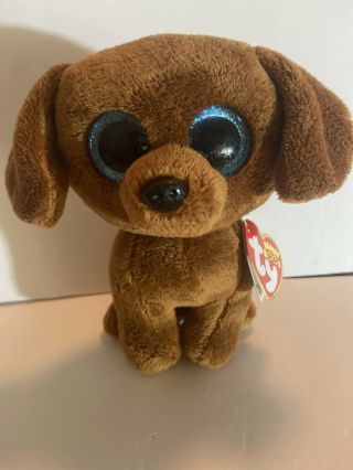 Ty Beanie Boos - Dougie The Dachshund Dog (6 Inch) - With Tags