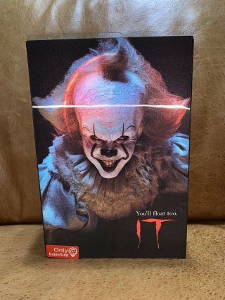 Neca Ultimate It - Bloody Pennywise W/ Severed Arm Gamestop Exclusive Rare Htf