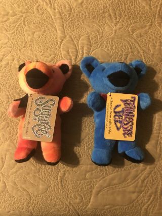 Liquid Blue Grateful Dead Bean Bears Gen 1 Sugaree And Tennessee Jed