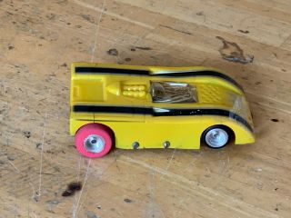 vintage 1/32 can am slot car yellow 2