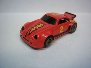 Tyco Red 2 Porsche Carrera & Life - Like M Chassis Model Motoring,  Aurora Afx