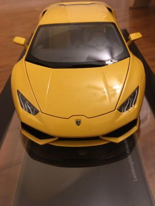 Autoart 1:18 Lamborghini Huracan Lp 610 - 4 In Giallo Midas (yellow) Pearl
