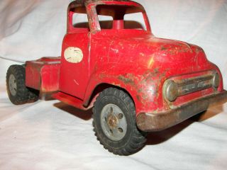 Vintage 1950/s Tonka Semi Tractor Trailer Truck " Tractor Only "