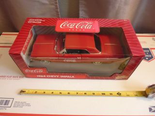 Johnny Lightning Coca - Cola 1964 Chevy Impala Die Cast Car - 1/18 Scale