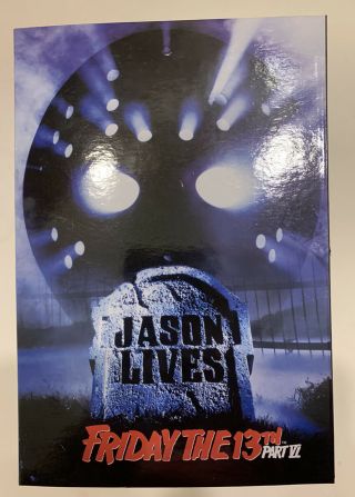 Neca Ultimate Jason Lives Friday The 13th Part 6 Vi Figure 7” Scale