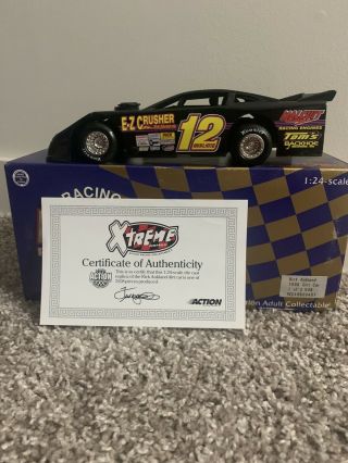 Rick Auckland 12 1998 1:24 Action Dirt Late Model,  Never Displayed,