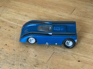 Vintage 1/32 Can Am Slot Car Blue