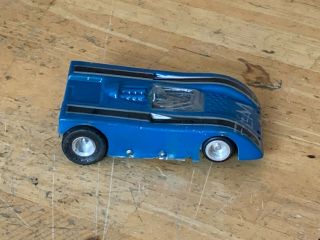 vintage 1/32 can am slot car blue 2