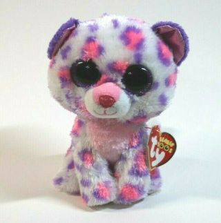 Ty Beanie Boos Serena The Leopard 6 " Justice Exclusive Plush Birthday June 3 See