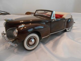 Franklin - 1941 Lincoln Continental Convertible 1/24 B11ru76 With Documents