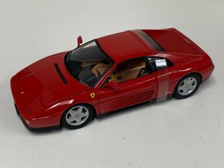 1/18 Hot Wheels Elite Ferrari 348 Tb In Rosso Corsa Red W59