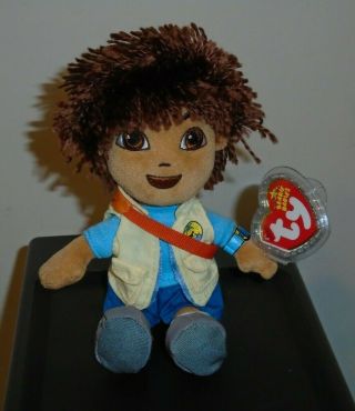 Ty Beanie Baby - Diego (nick Jr.  - Go Diego Go) With Tags - Plush Doll