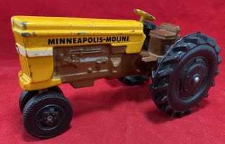 Minneapolis Moline Toy Narrow Tractor Ertl Model Jr 1/25th Scale Vintage 60’s