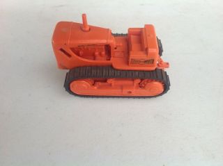 VINTAGE ALLIS CHALMERS LIONEL TRAINS CRAWLER TRACTOR 1950 ' s HTF AC CONST TOY 2