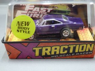 Johnny Lightning X - Traction Dodge Charger Ho Scale Slot Car