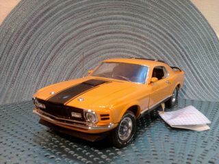 Franklin 1970 Mustang Mach 1.  Near.  No Box.  Paint.  Issue