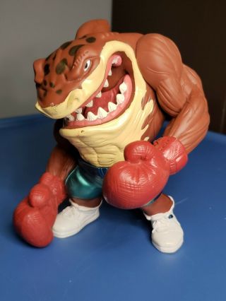 Vintage Mattel Street Sharks Slugger Slammu Action Figure 1995 Boxer