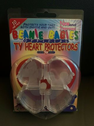 Ty Beanie Babies Heart Protectors Pack Of 10
