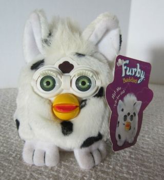 Furby Buddies 1999 " Like Big " With Tag Green Eyes