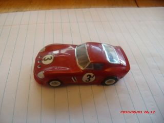 Vtg Unusual Style Aurora Afx Resin Or Other Type Material Customized Ferrari
