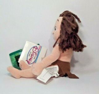 Young Tarzan Disney Store Mini Bean Bag Plush Doll Stuffed 9 