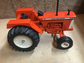 Vintage As Found Ac D - 21 Allis Chalmers Farm Toy Tractor 1/16 Ertl Mi