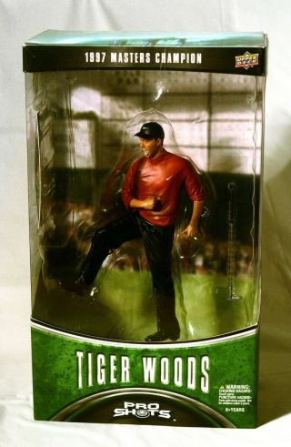 Rare 1997 Masters Champion Upper Deck Tiger Woods Pro Shots Figure