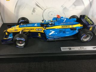 Hot Wheels 1:18 Renault F1 Team R24 Jarno Trulli 7 2003 Formula 1 C7515 Niob