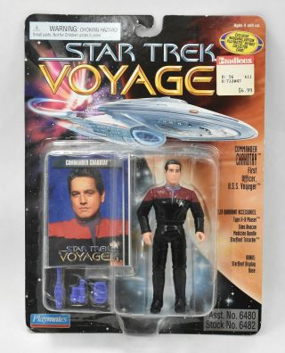 Star Trek Voyager Commander Chakotay Action Figure Playmates 1995