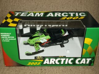 Arctic Cat Diecast Snowmobile - Team Arctic 2005 - Limited Edition 1 Of 1000