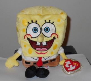Ty Beanie Baby - Spongebob Squarepants (8 Inch) With Tags