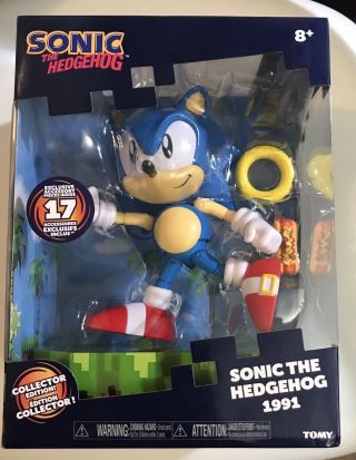 Sonic The Hedgehog Classic 1991 Ultimate Figure Tomy Collectors Edition
