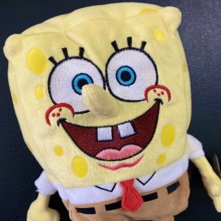 2004 Spongebob Squarepants 8” Ty Beanie Baby W/ Tag | Nickelodeon 2