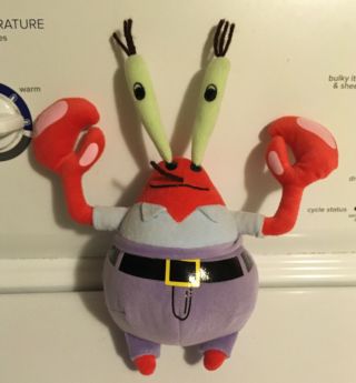 Ty Mr Krabs Crab - Krusty Krab Spongebob Squarepants - 8’’ Beanie Babies Retired